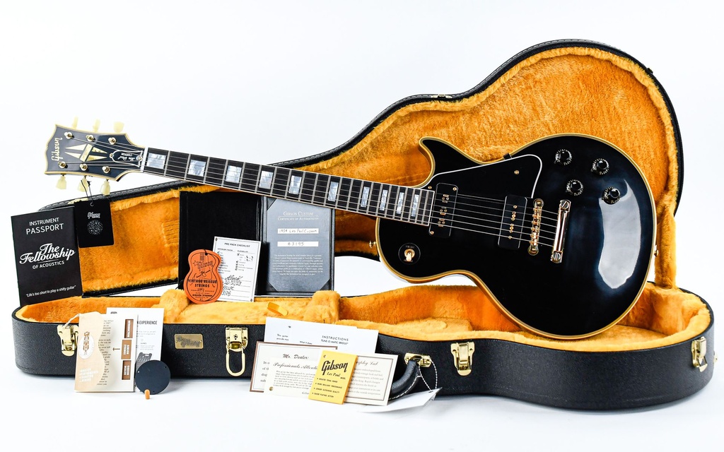 Gibson lp custom 54 deals black beauty vos